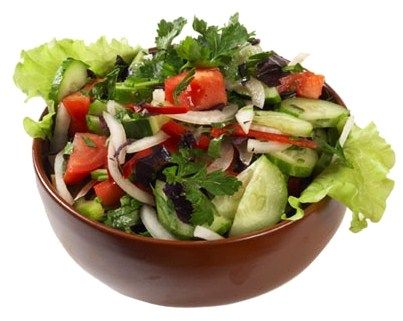 здоровая пища - овощной салат